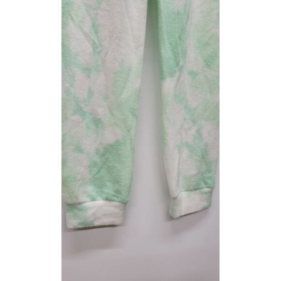 Love, Fire Mint Green / White Tie Dye Jogger Sweatpants - Picture 2 of 6